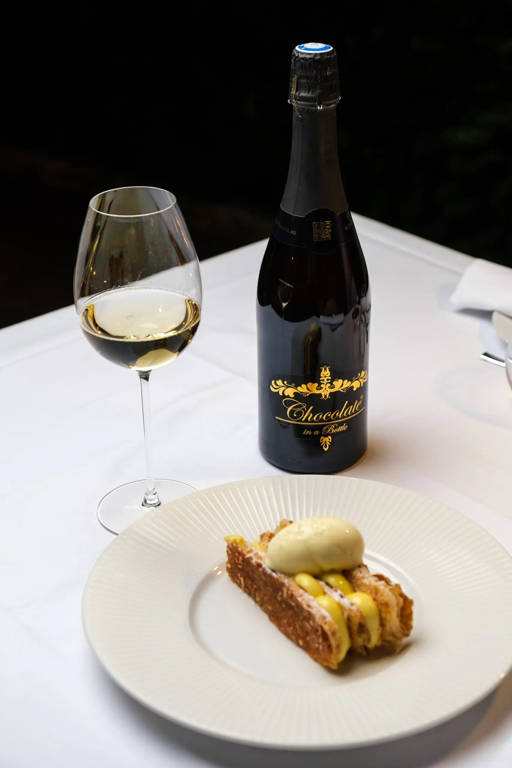 Millefoglie con sale, crema e... crema